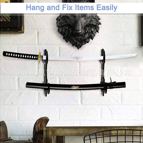 Family Collection Samurai Light Saber Stand Sword Toy Display Stand Acrylic Martial Arts Sword Stand