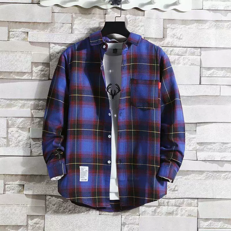 Brand trend shirt, thin jacket, Korean style