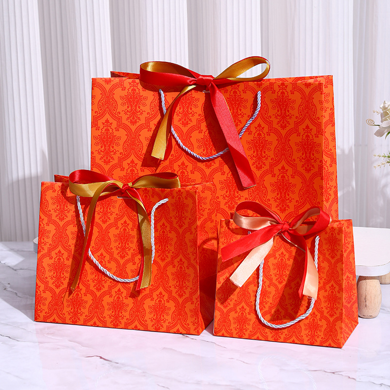 구찌 [주황색] 230g 흰색 판지 미니 사이즈 15*14*7