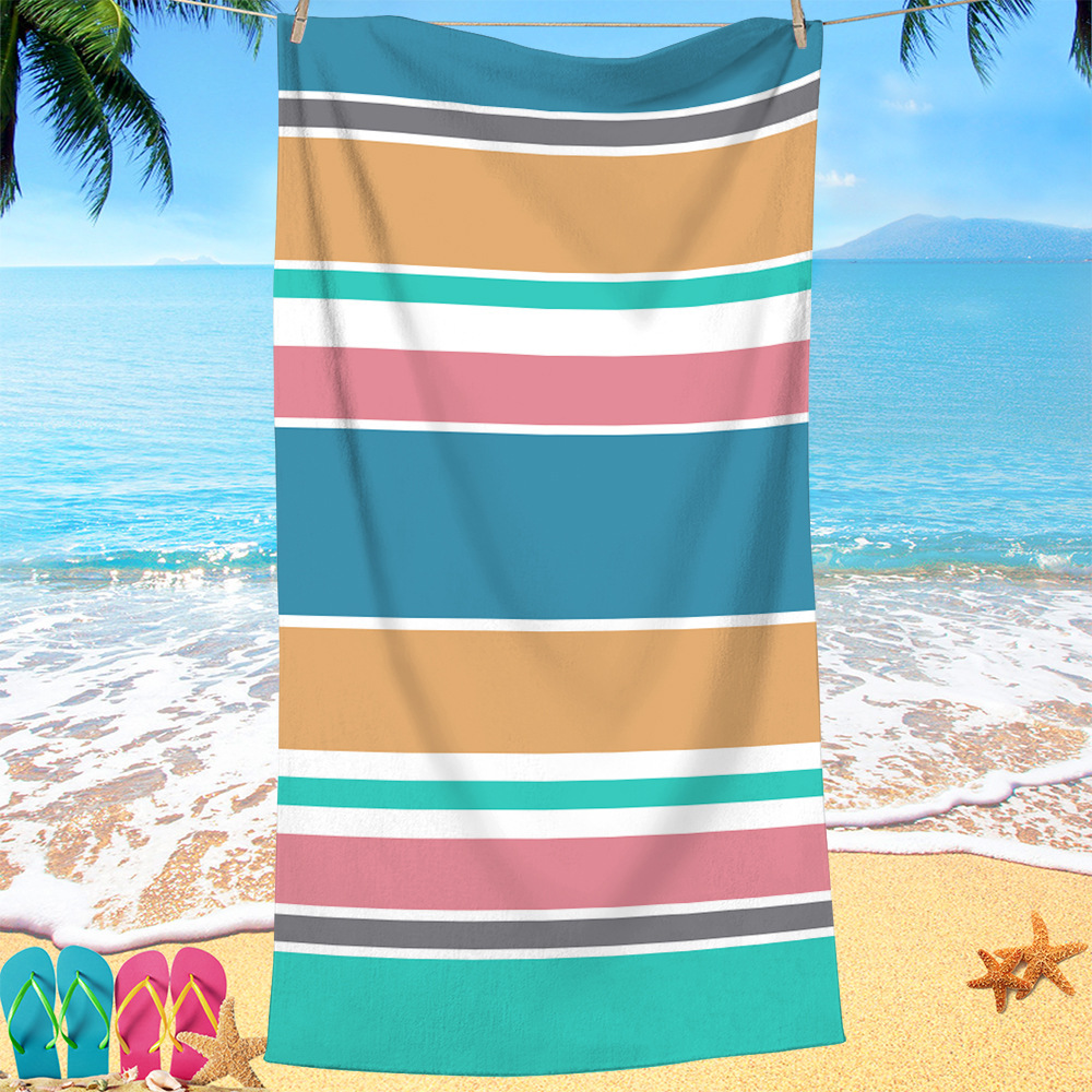 Toalla de playa de microfibra caliente de Amazon Toalla de baño absorbente de mariposa súper grande transfronteriza Towel engrosado