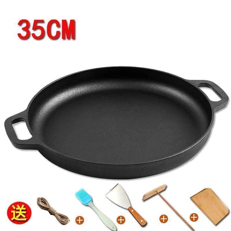 卸売鉄板焼きプレート家庭用グリルプレート電気バーベキュープレート鋳鉄カセットストーブ屋外キャンプフライパン商業|undefined