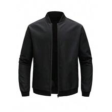 S 40710 Casual Solid Color Jacket ���д�ɫ�п� ŷ���羳