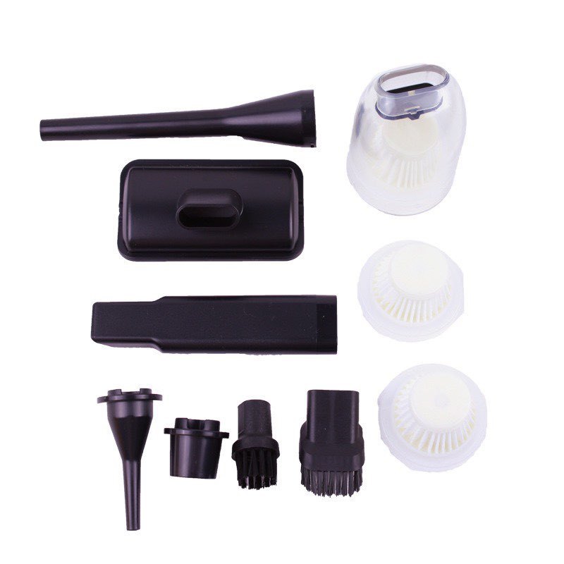 Small car vacuum cleaner, wireless charging, portable handheld lithium battery blower and vacuum cleaner for home use, cross-border