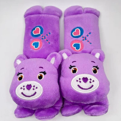 Shoulder Pad Cartoon 3D | Seat belt shoulder pad - purple-bear-207cm