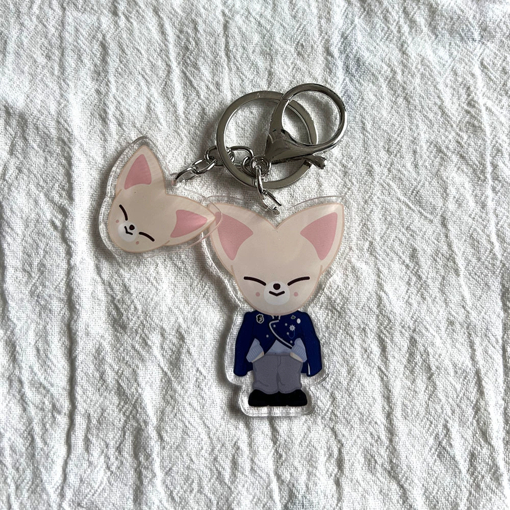 Cartoon acrylic keychain