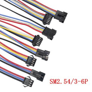 SM2.54 3239#20AWG ���z��3P 4P 5P 6P��ĸ�^���往���Ӿ�15 20CM