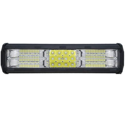 Car strip light 180W off-road vehicle top bar light truck LED net modified light car work light bar wholesale (İşçi projektorları) - 144w-white