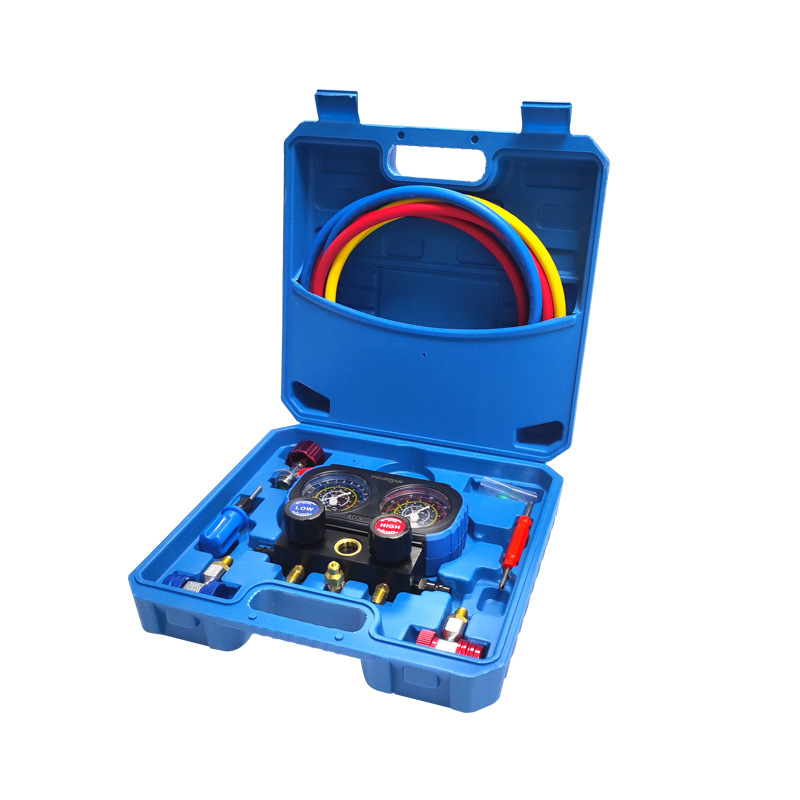 POURMAN浦而曼 ACCM101F 防爆冷媒表组 冷媒加注表 雪种表 加氟表