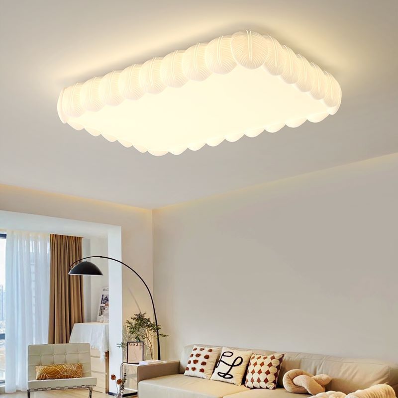 全光譜護眼客廳吸頂燈現代簡約主臥室設計師兒童奶油風餐廳吊燈