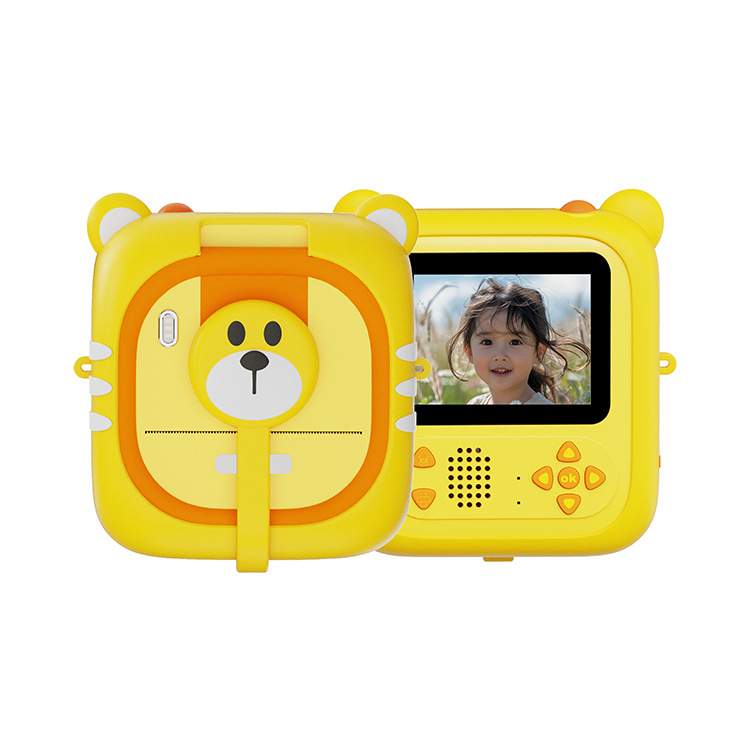 Nuevo transfronterizo D2 fotopolimerización para niños cámara digital mini niños dibujos animados HD impresión de regalos