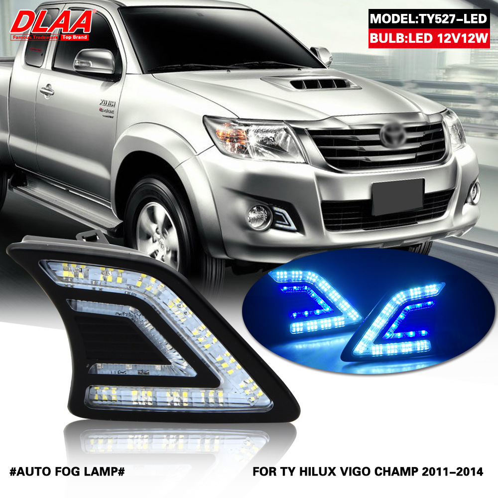 Aplicable al modelo 11 / 12 / 13 / 14 Herrax conjunto de lámpara de niebla LED vigo con lámpara diurna adicional lámpara de barra frontal