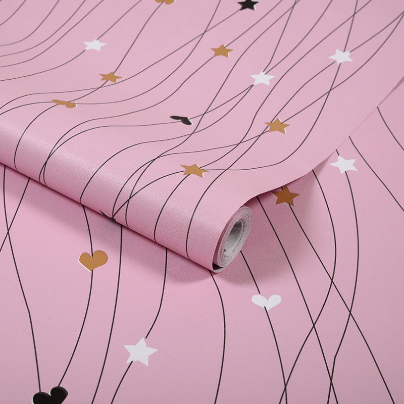 뜨거운 판매 핫 핑크 스타 스트립