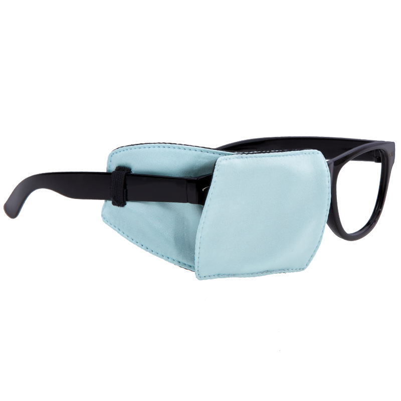 Gran cubierta negro máscara de ojo de los niños monocular estrabismo ambliopía sombreado formación corrección bloqueo parche ocular protección ocular