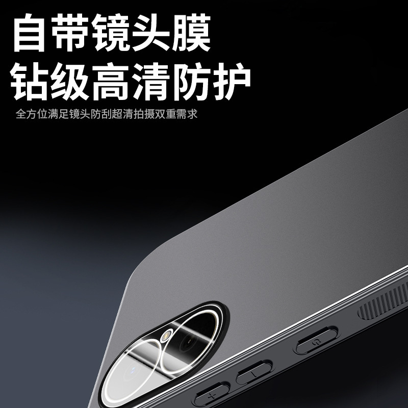 ファーウェイNova14Pro携帯電話ケース新型高級フロスト金属レンズ超薄型転倒防止保護カバー|undefined