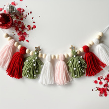 S 76873 Christmas Tassel Banner ʥ������װ�κ���羳��ó