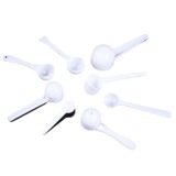 Пластиковая мерная ложка, пудра, сухое молоко, оптовые продажи, масштаб 1:3, 5G, с печатью вашего логотипа