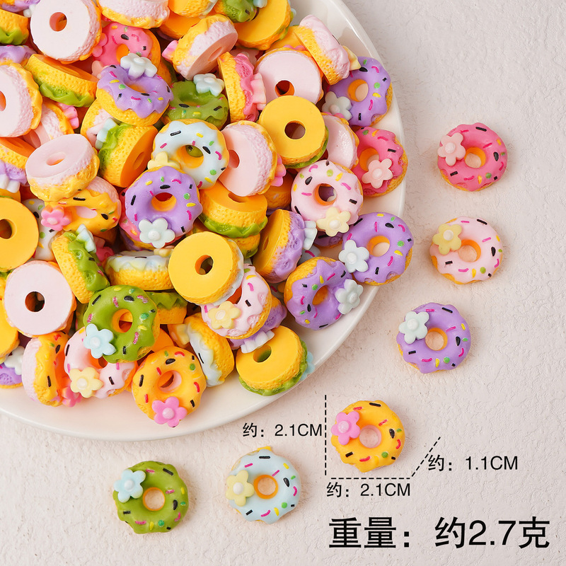 食品おもちゃパンシミュレーションミニチュア食品おもちゃ小さな装飾品樹脂 diy ジュエリーアクセサリーコンビニスーパーマーケット材料|undefined