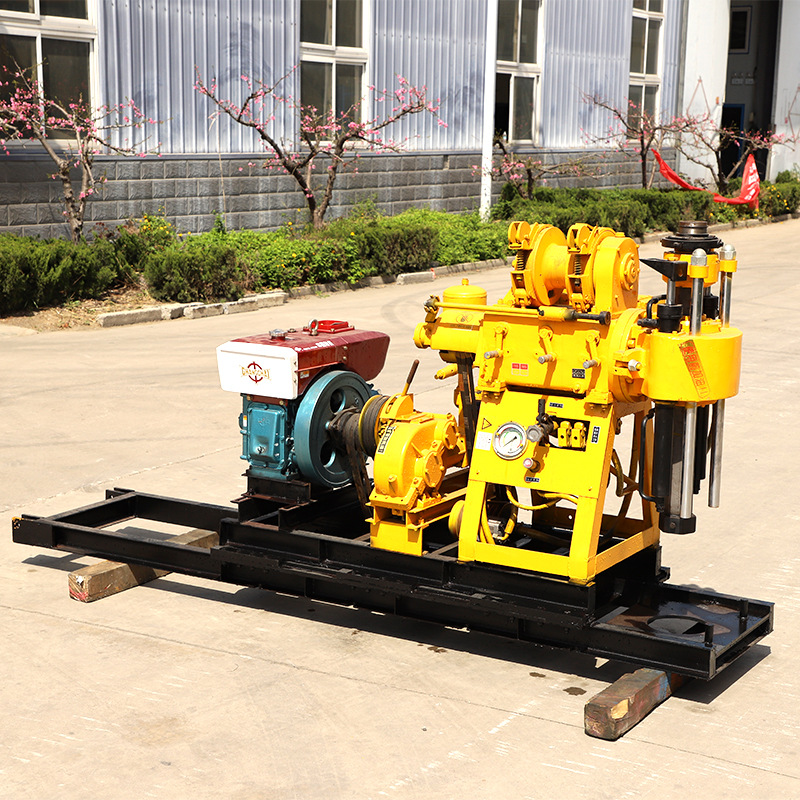 打井机家用小型民用打井设备钻井机200米100取芯地质挖深水井钻机