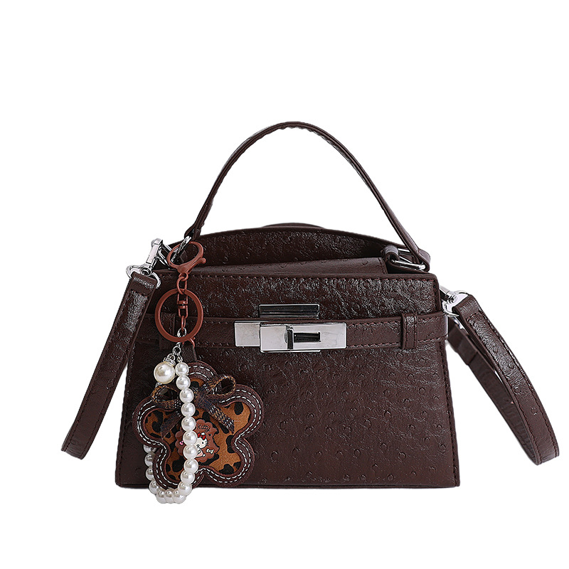 Bolso de mano coreano 2026 nuevo bolso de moda de color sólido popular bolso de hombro de tendencia universal