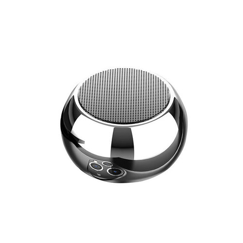 M3 Electroplated Gift Mini Wireless Bluetooth Speaker Portable TWS Series Metal Small Steel Cannon m3 Bluetooth Speaker