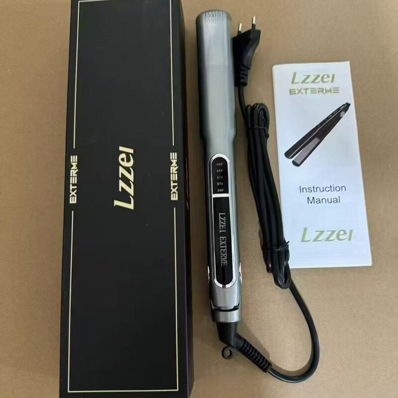 New cross-border LIZZE hair straightener with anti-scald and anti-slip design, dual-use straightening and curling feature, and rapid heating New cross-border LIZZE hair straightener with anti-scald and anti-slip design, dual-use straightening and curling feature, and rapid heating