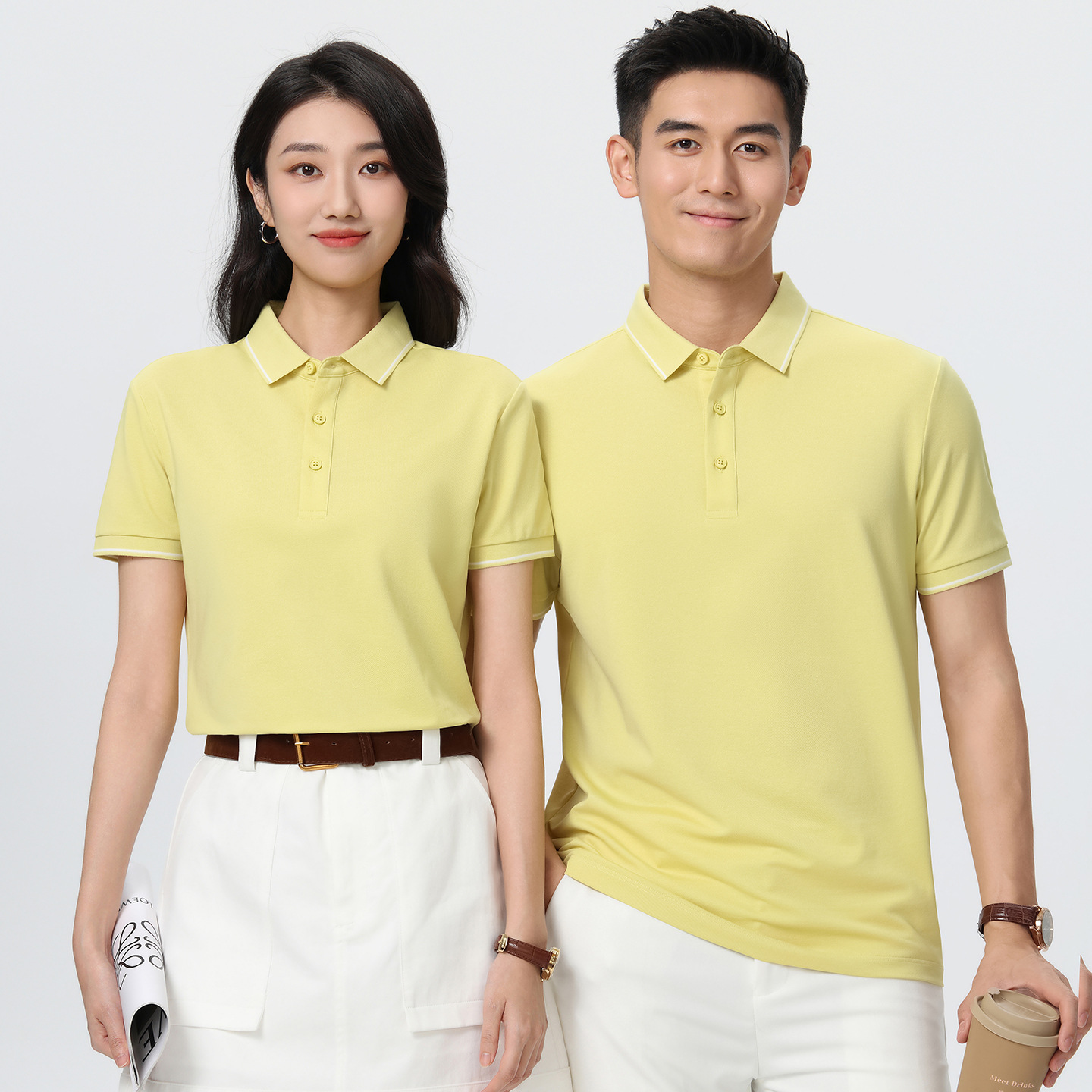 602�ļ��¿�S-6XL����POLO��ʿ��Ůͬ��͸��T������������