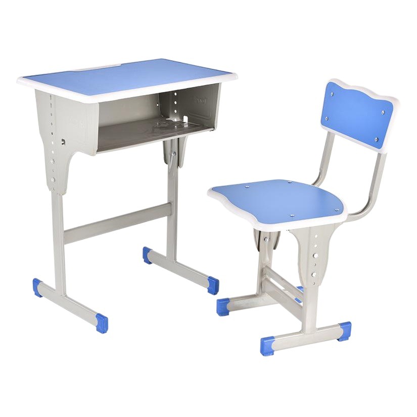 Desks and chairs factory direct supply School single double student counseling institutions can lift learning table training class Wholesale