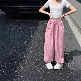 女童夏季裤子薄款2025新款夏天山本裤儿童装女大童夏装冰丝防蚊裤
