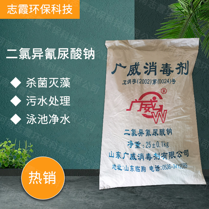 现货二氯异氰尿酸钠 消菌灭藻剂 污水处理 泳池净水 量大从优