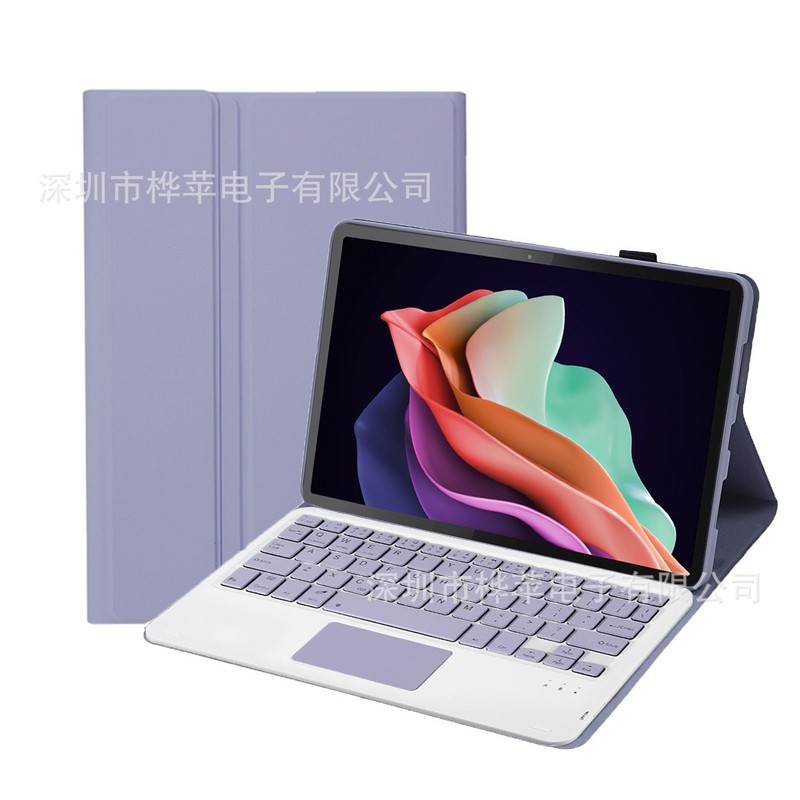 Lenovo Tab 10.1 2025タブレットワイヤレスbluetoothキーボードレザーカバーはLenovo 10.1ケースに適用されます|undefined