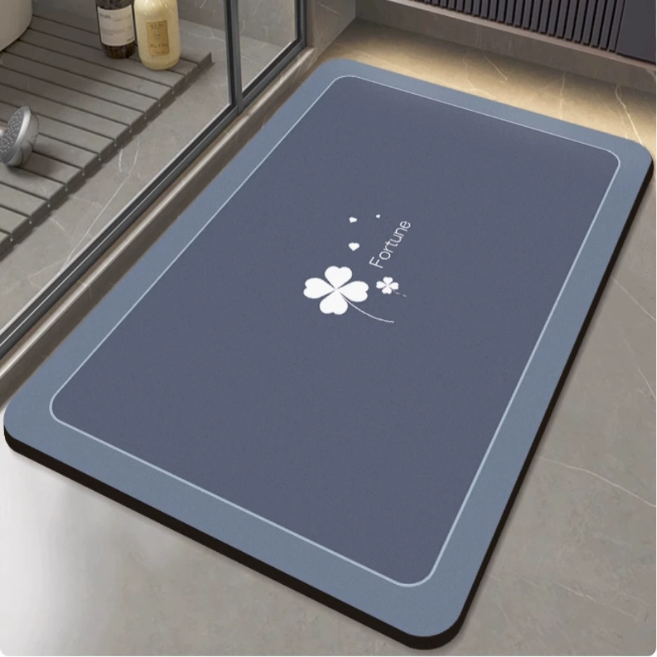 Норт-минималистский домашний туалет впитывает диатомовую грязь коврик для ванной комнаты технологии тканевые коврики Туалет нескользящие коврики