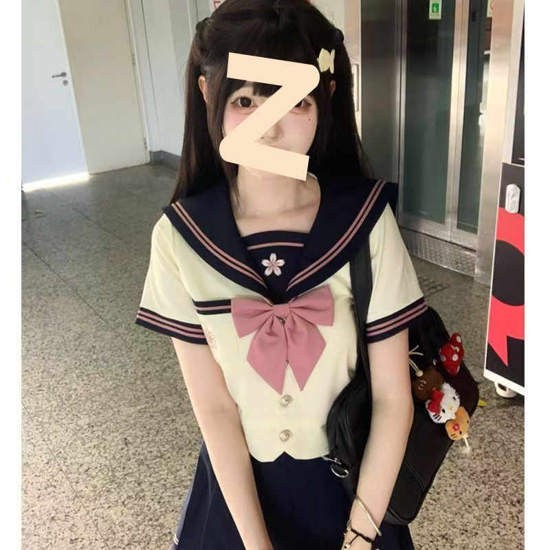 Jk Uniform Formal Japanese College Style Summer and Autumn Basic Student Middlewear Xiaohongshu Cross-Border Manufacturer