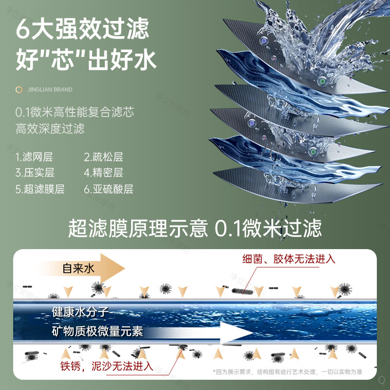 厨房水龙头过滤器嘴自来水家用防溅万能延伸滤水器通用净水器神器|undefined