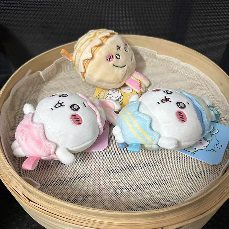 ちいかわ ジイカワウサキ リトルバ イースターコムズシリーズ ぬいぐるみ ドール 小さなペンダント|undefined