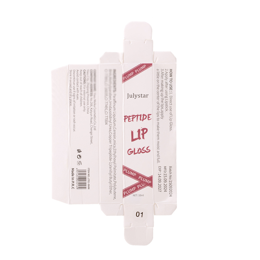 Julystar Water Light Transparent Mirror Soft Lip Oil Wholesale undefined
