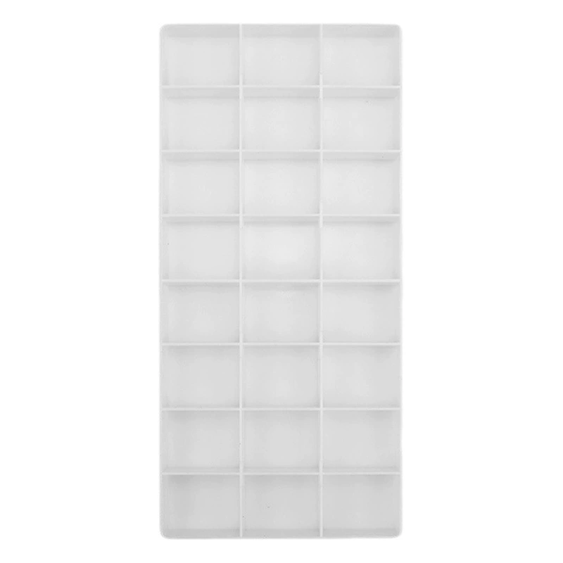 Оптовая Продажа с фабрики коробка для гуаши 24 Сетка 25 сетка 36 сетка в твердом переплете палитра мульти-Спецификация Акварельная акриловая палитра