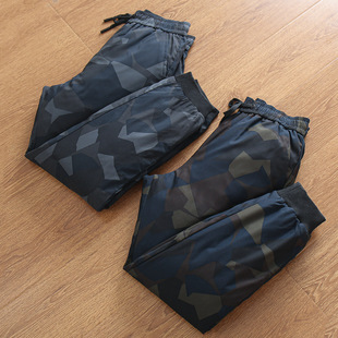 Off-season clearance! Original 179 now 65 yuan! High-end brand cold-proof warm thickened outer wear down pants plus size men