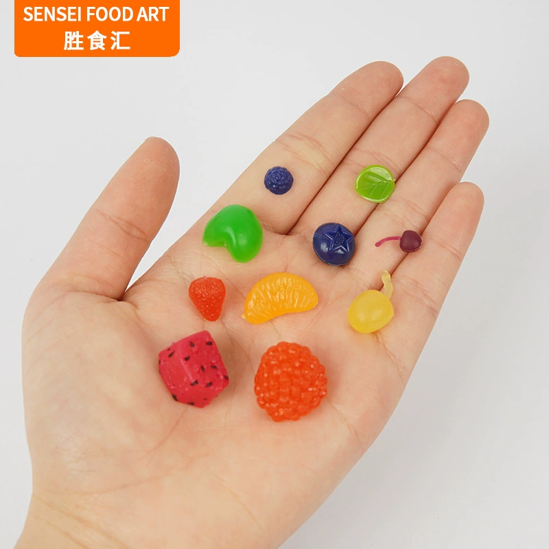 Миниатюрная игра с мини-фруктами игрушка поддельная клубника
