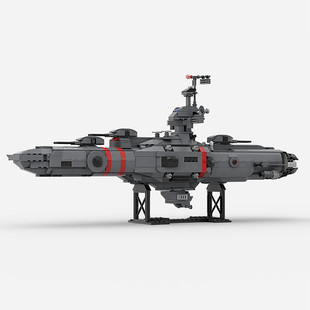 C5536 Space Cruiser with Display Stand Buiding Toys Set 978 Particle Count