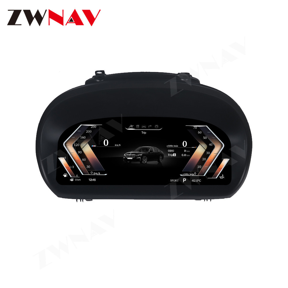 2004-2011年老款1系宝马E87/E88原车改装全液晶仪表转速表多模式