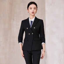 高端西装套装女秋冬职业装气质酒店经理工装售楼部4S店销售工作服