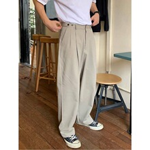 C 26253 Pleated Design Casual Pants �������п� ŷ���羳