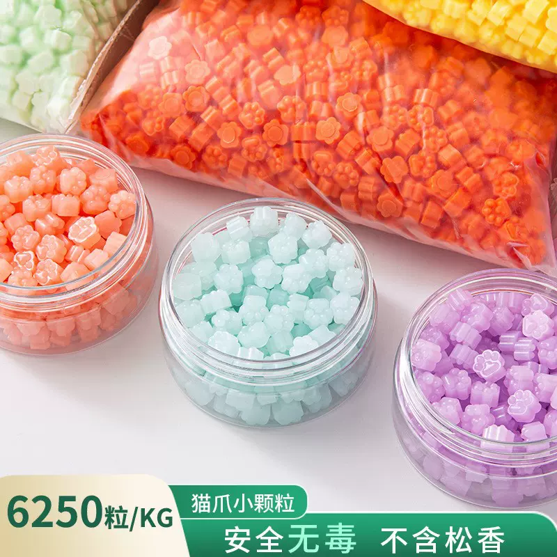 火漆印章全套配件火漆蜡粒透明可爱小猫爪蜡粒爆款跨境现货批发送