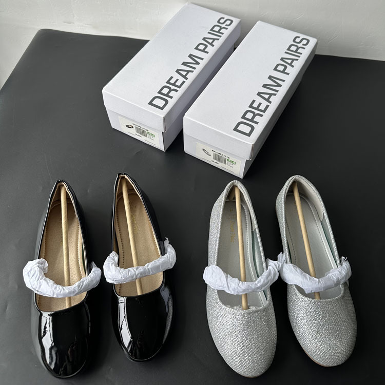 2025 New Autum Round-Toe Shoes for Daily Wear, Pearl Ballet Shoes, One-Strap Mary Jane Shoes