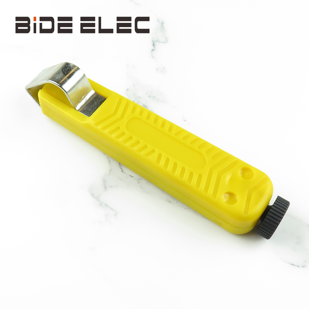 25-2Y黄色电线电缆剥皮器剪皮钳剥线直径8-28mmBIDE ELEC