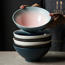 酒店碗牛肉面味汤餐厅瓷碗牛肉熊慧面碗欧式菜创意千拉面大简彭锐