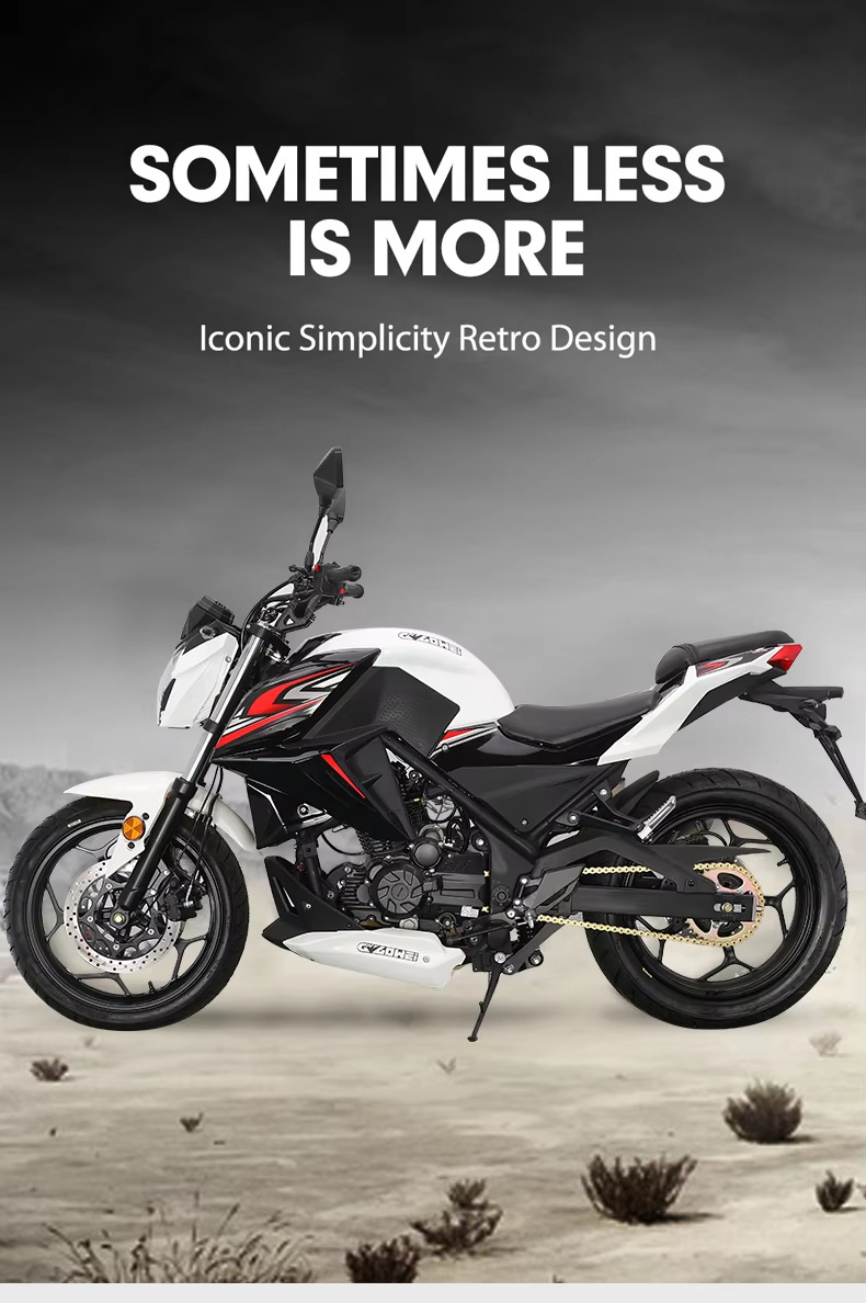 New Xixi Hurricane Motorcycle Sports Car Large Displacement Adult Cool High Speed Motorcycle Racing Wind Water Cooled
