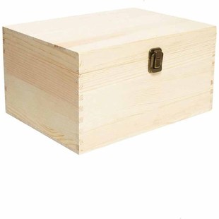 Packaging Organizer Wood Storage Home Desktop Gift Box Square Tea Case Storage Packing Container