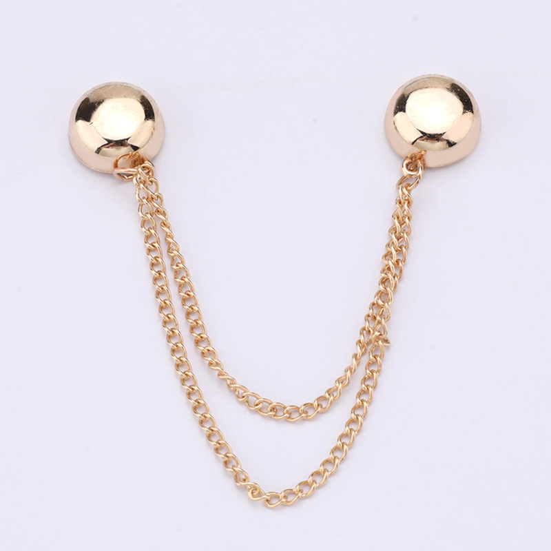 チェーンの磁気はズボンの足を引きずることを防ぎます。金属の磁気は袖口を固定します。