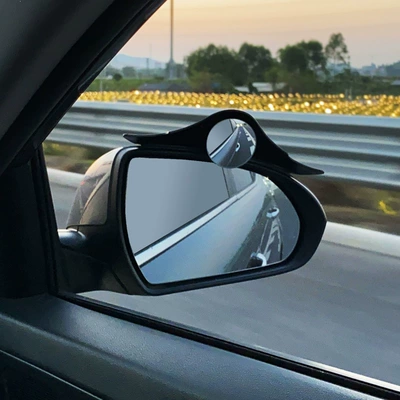 Car Rearview Mirror Rain Shield, Large field of view rear view auxiliary mirror